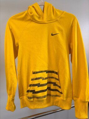 Nike Livestrong Therma-Fit Yellow Hoodie with Black Accents